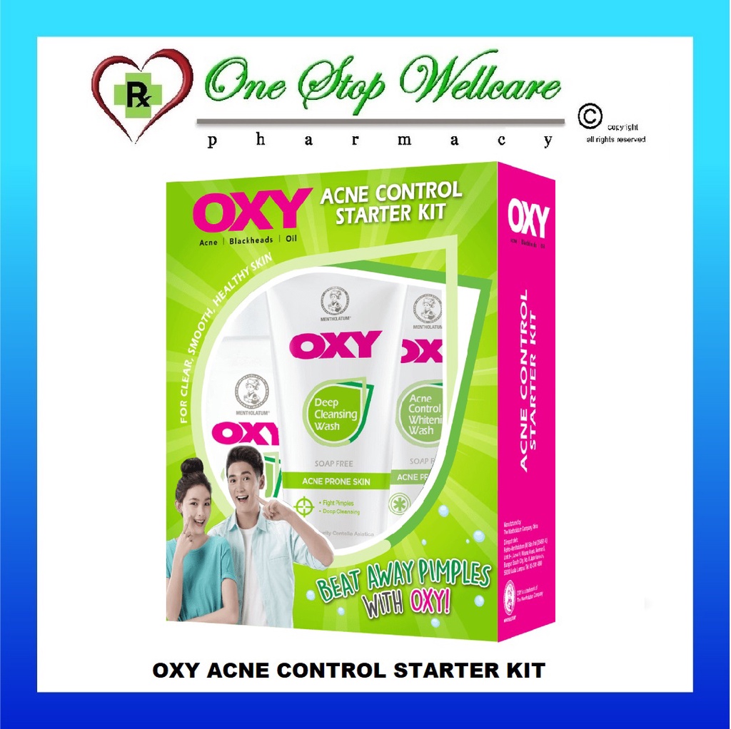 OXY ACNE CONTROL STARTER KIT (EXP09/2025) Shopee Singapore