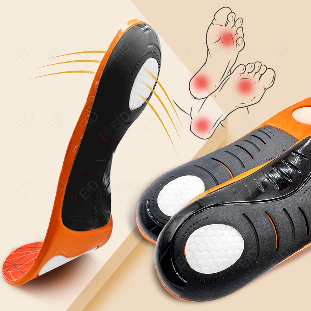 EiD Orthotics Flat Foot Health Orthopedic Insole Sole Pad Insert Arch ...