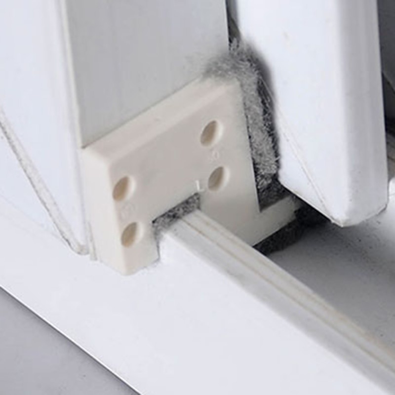 4pcs Sliding Window Buffer Block Up and Down Track Sealing Wind-proof ...