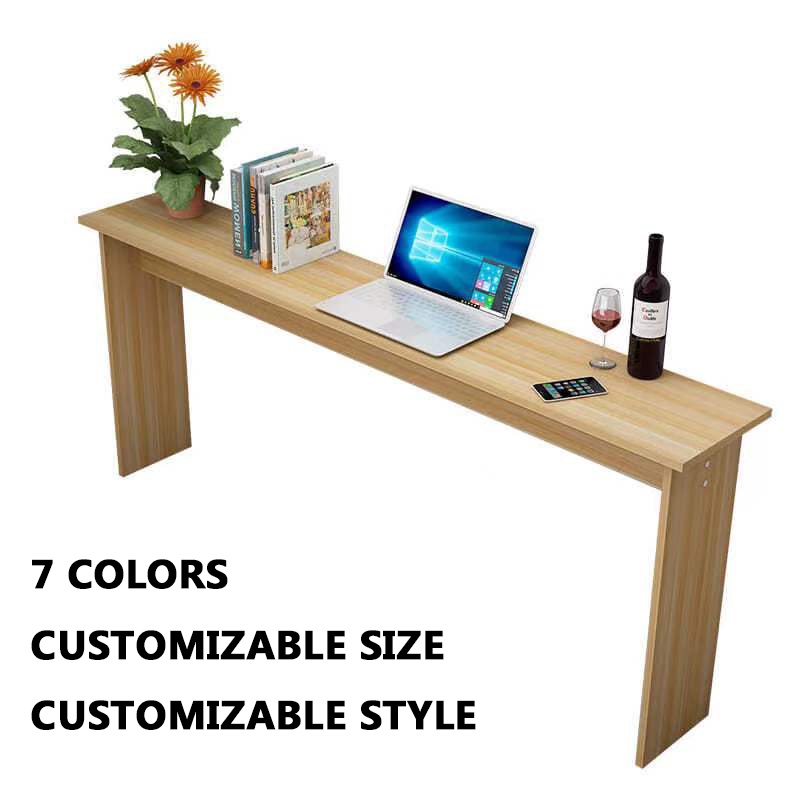 WEILIANG Study Table Wall Narrow Table Long Table Family Bedroom Small