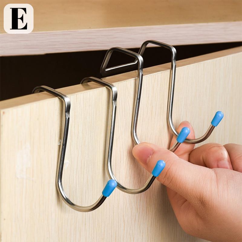 Simple Style Over The Door Hooks Cabinet Bags Coats Hook Door Back ...