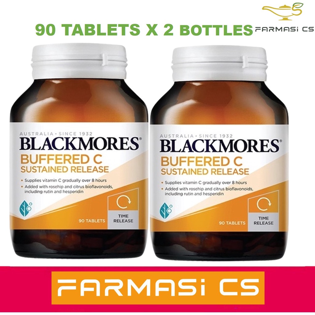 Blackmores Buffered C 90 Tablets X 2 bottles EXP04/2025 [ Vitamin C