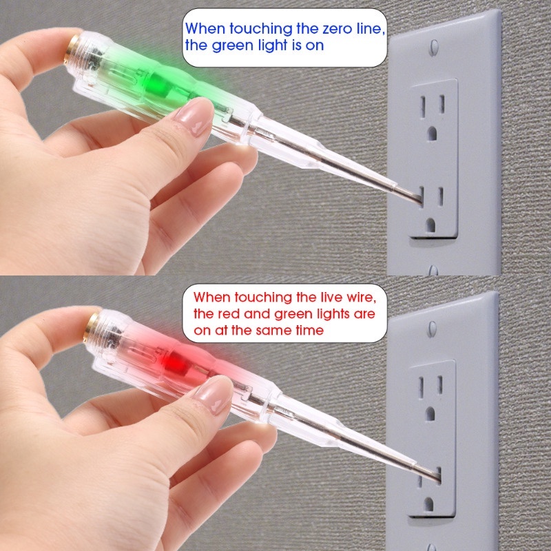 Handheld Voltage Tester Pen/ Electrician Current Detection Tools ...