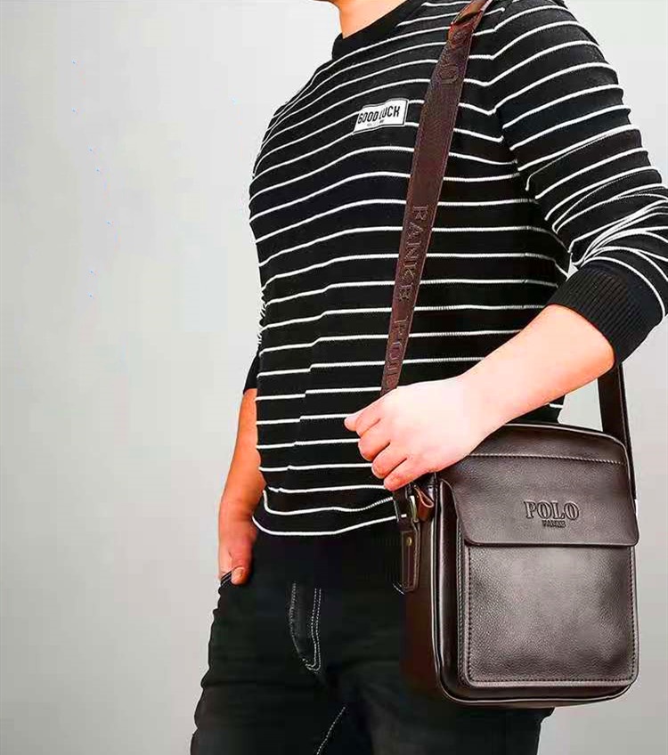 Mens leather clearance shoulder bags sale