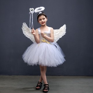 White fairy dress hot sale for baby girl