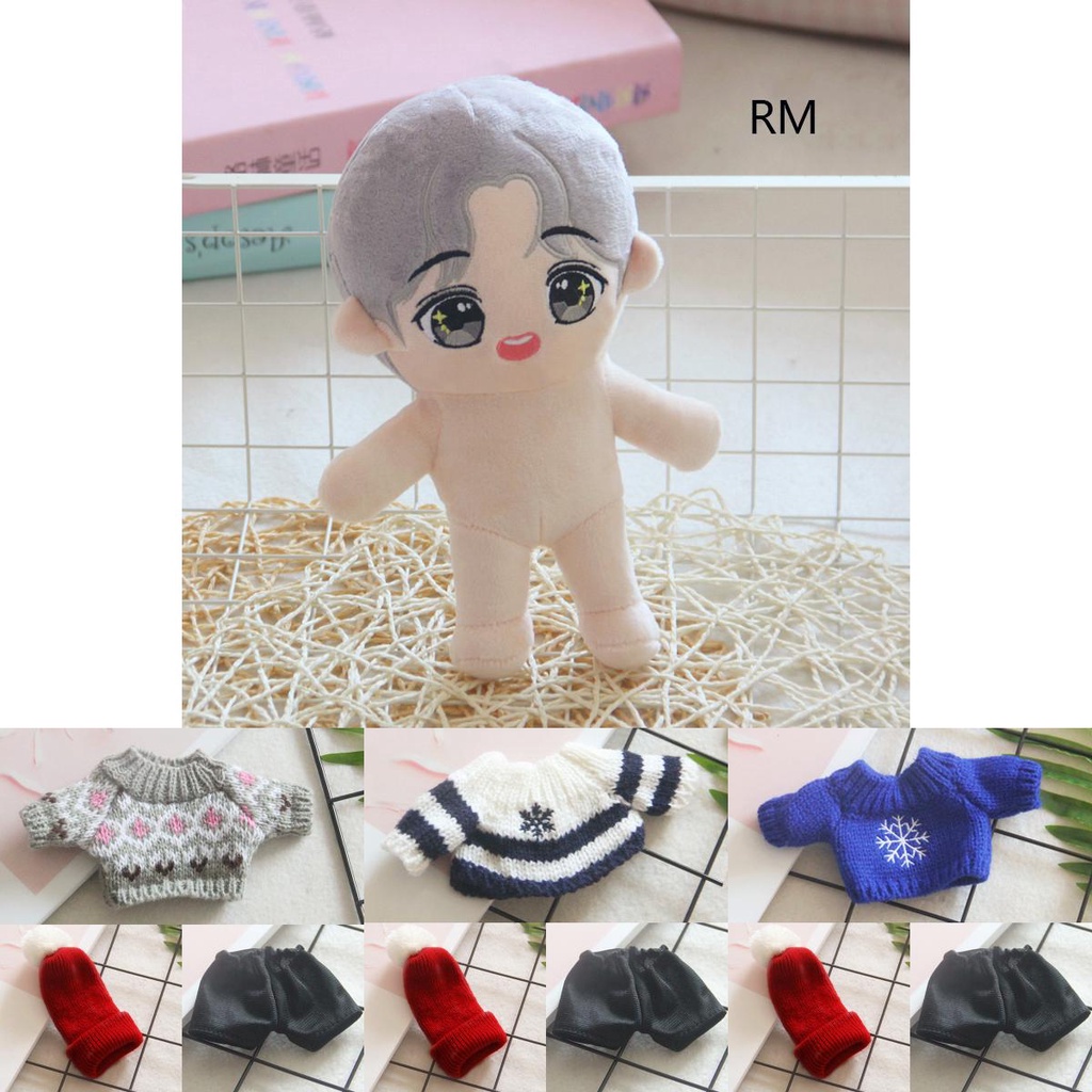 Doll Kpop BTS JungKook JIMIN SUGA RM JIN JHOPE V Plush Clothes Soft