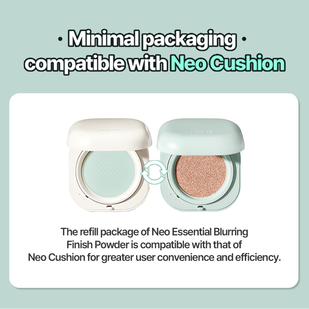 LANEIGE NEO Essential Blurring Finish Powder 7g - Soft Matte Finish ...