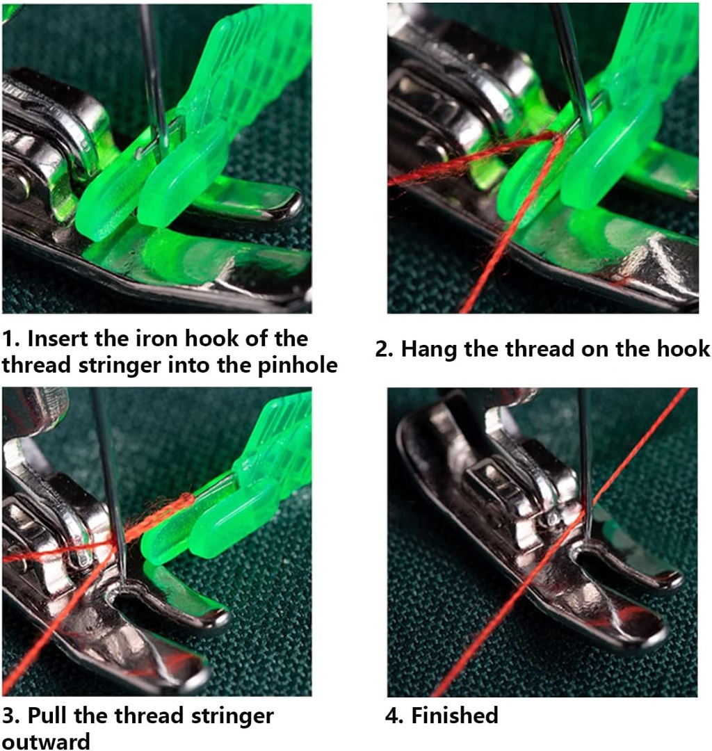 1pcs/5pcs Automatic Needle Threader Small Fish Type Sewing Needle ...