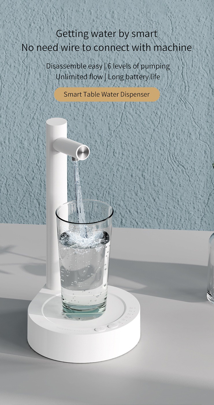 Electric Water Pump For Gallon Rechargeable Water Dispenser Bottle ...
