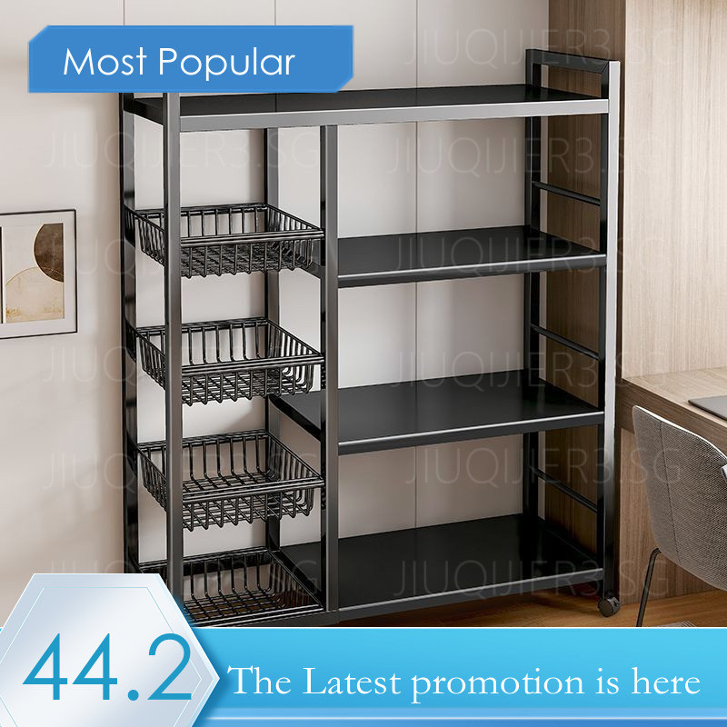 Ssr Kitchen Storage Rack Storage Rack Floor To Floor Multi-Layer ...