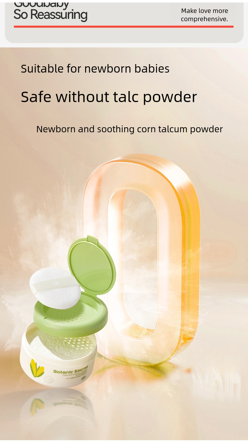 gb 120g Botanic Secret Series Corn Skin-friendly Powder, Prevent Rash ...