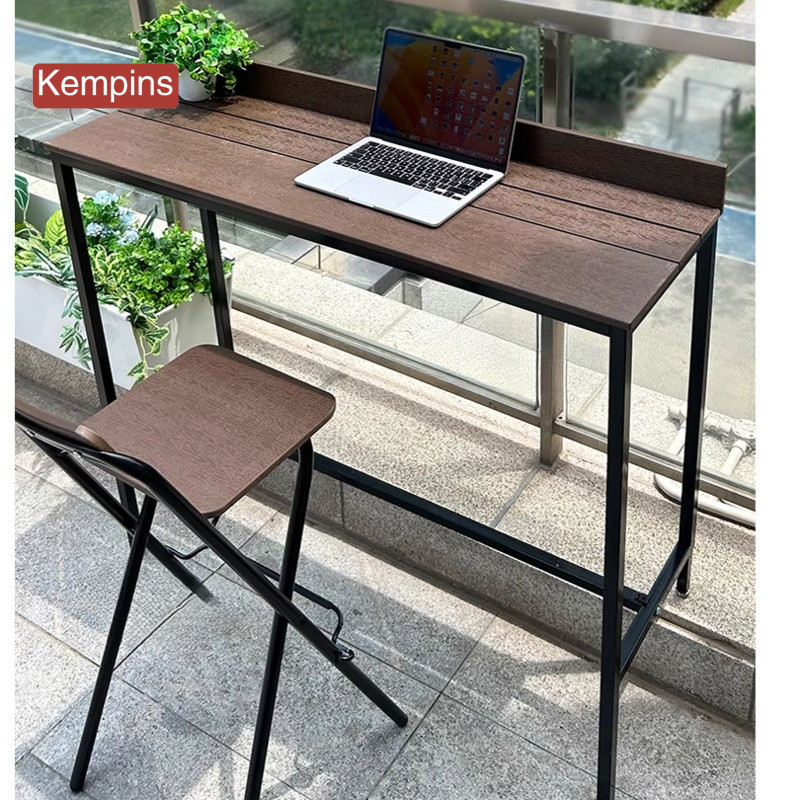 Adjustable Balcony Outdoor Bar Dining Computer Table | Shopee Singapore