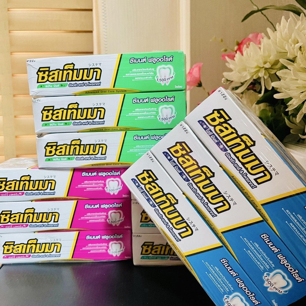 (Super Value Pack!! 6 Tubes) Systemma Ultra Care & Protect Toothpaste ...