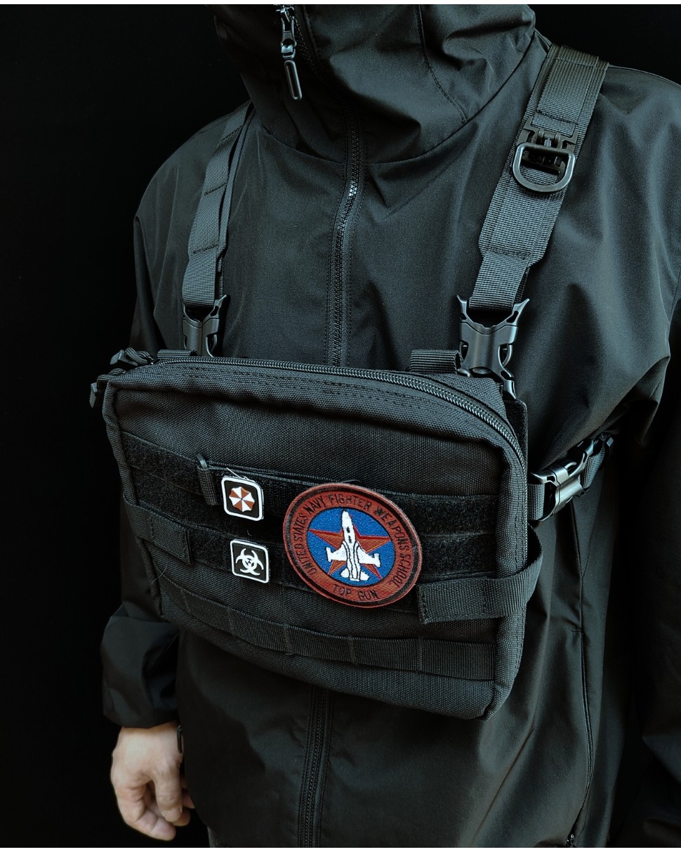Tactical Chest Hanging Platform Chest Bag Backpack System Functional ...
