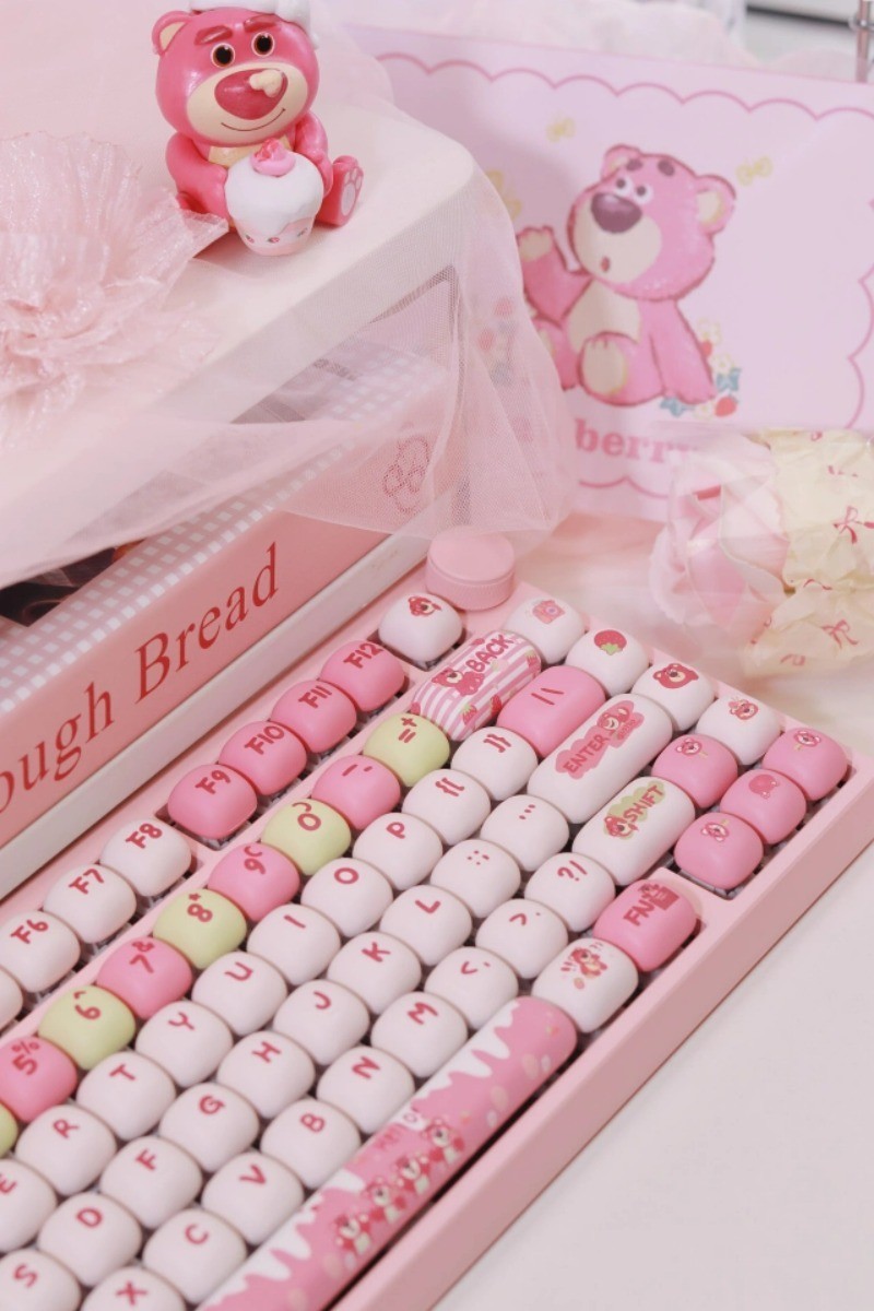 Lotso Keycap 140 Keys MOG Profile PBT Dye Sublimation Wooting MAD Aula ...