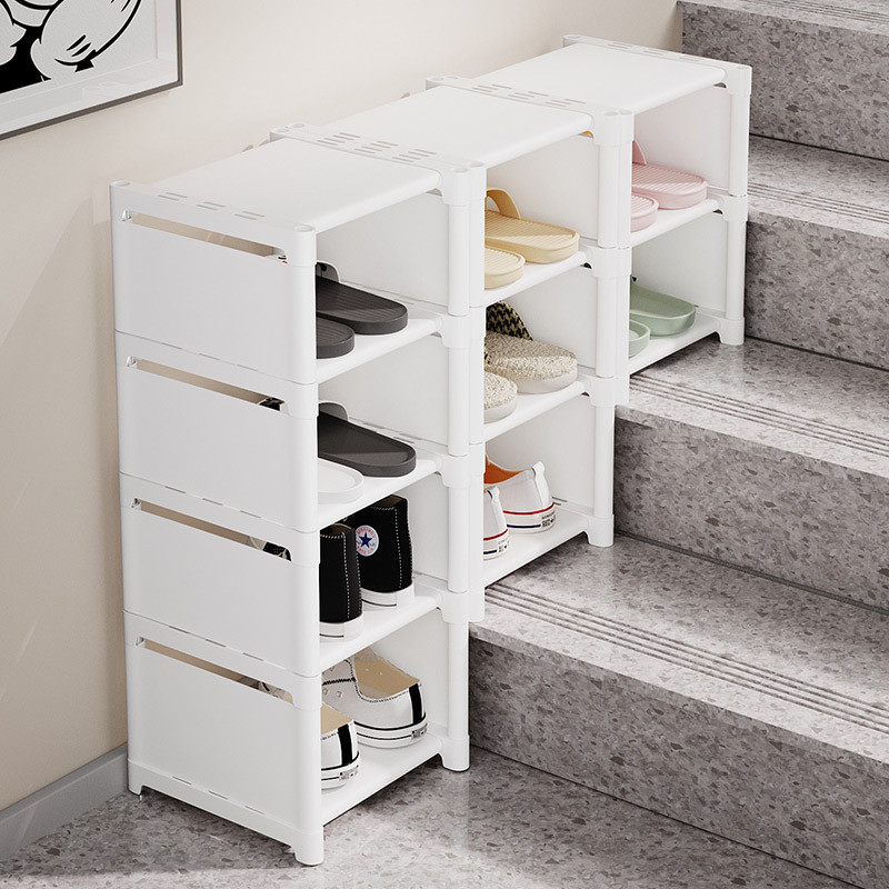 [48H Shipping] Stair Shoe Rack for Home Entrance, Simple Staircase ...