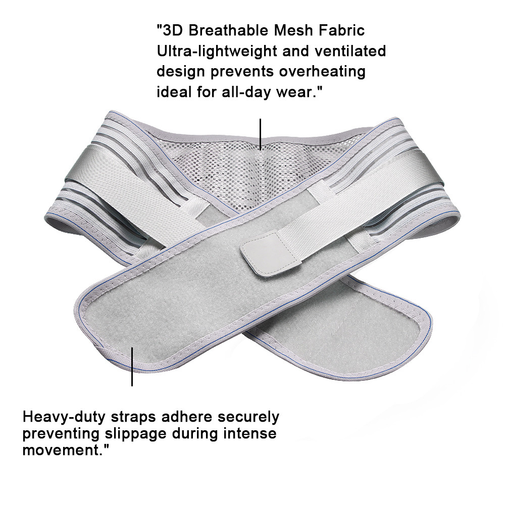 Back Brace for Lower Back Pain Relief, Adjustable Lumbar Support Belt ...