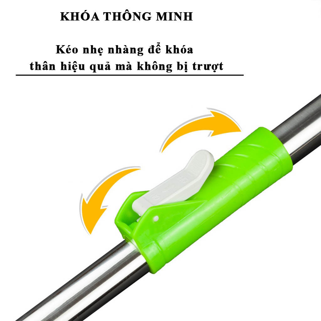 [3 MOPS] Solid Iron Cage Mop Set, 360 Degree Mop with 3 Good Absorbent ...