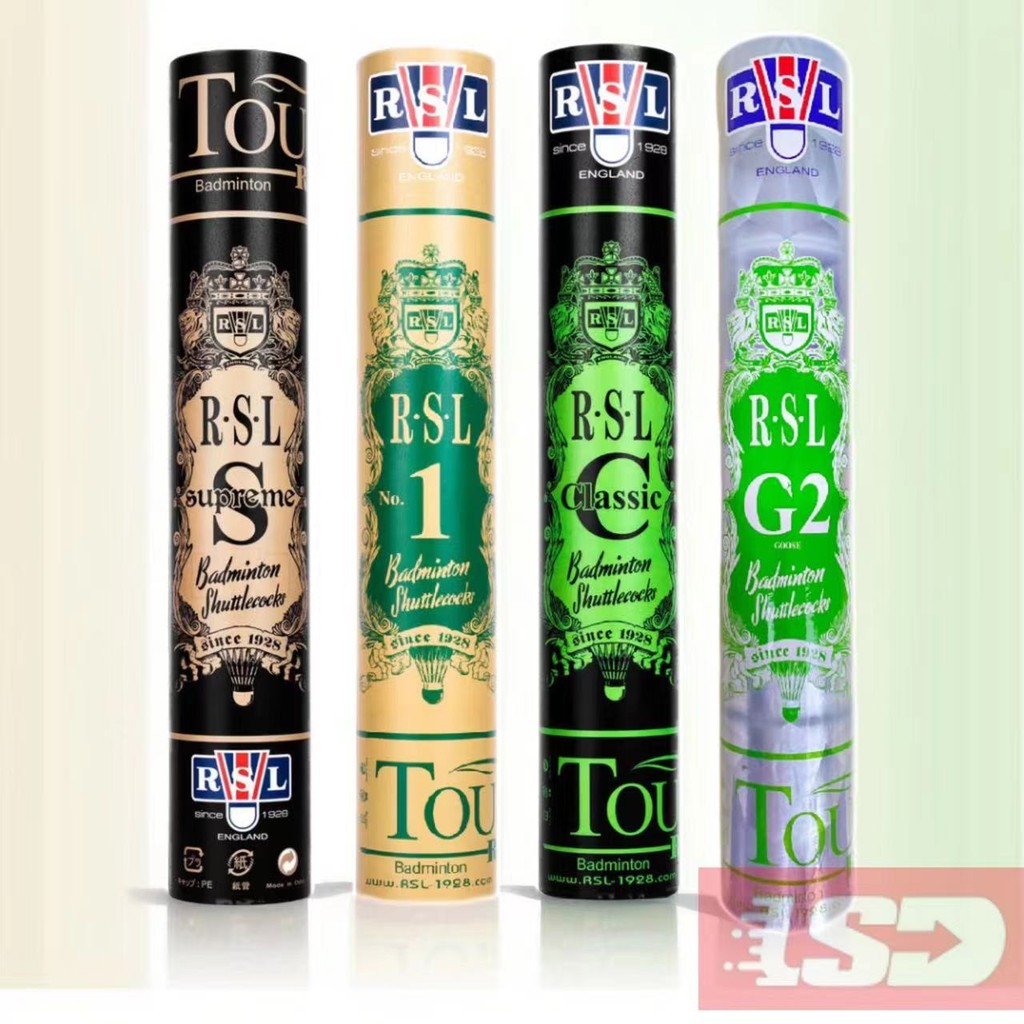 RSL Supreme/Classic/No.1 Tourney/G2 Shuttlecock | Shopee Singapore