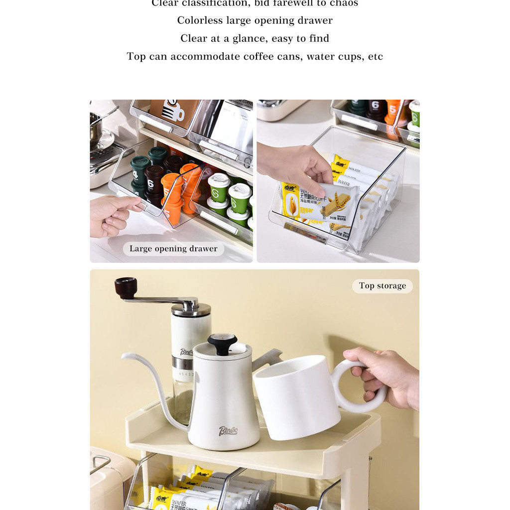 Desktop tea bag sorting rack | Coffee Capsule Storage Box | Multi ...