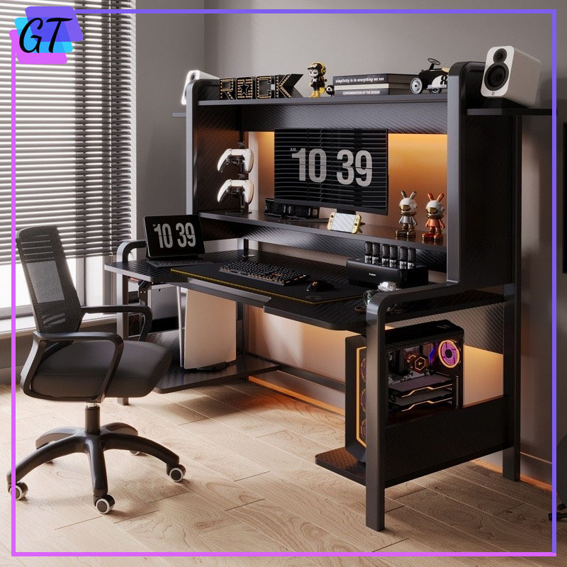 Computer Table Desktop Hole Board Gaming Table And Chair Combination ...