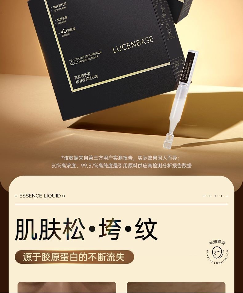 LUCENBASE 30% Essence 透真30%玻色因抗皱弹润精华液 Anti-Aging Firming Moisturizing ...