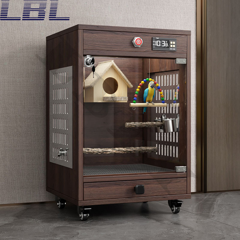 Curated visual reference: Parrot Cage Warming Box Bird Cage Nest Large With Drawers Photo Inspiration