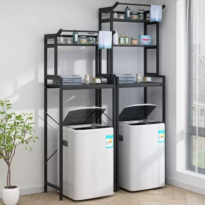 YUA Multi-layer Washing machine Rack Kitchen Laundry / Storage Rack ...