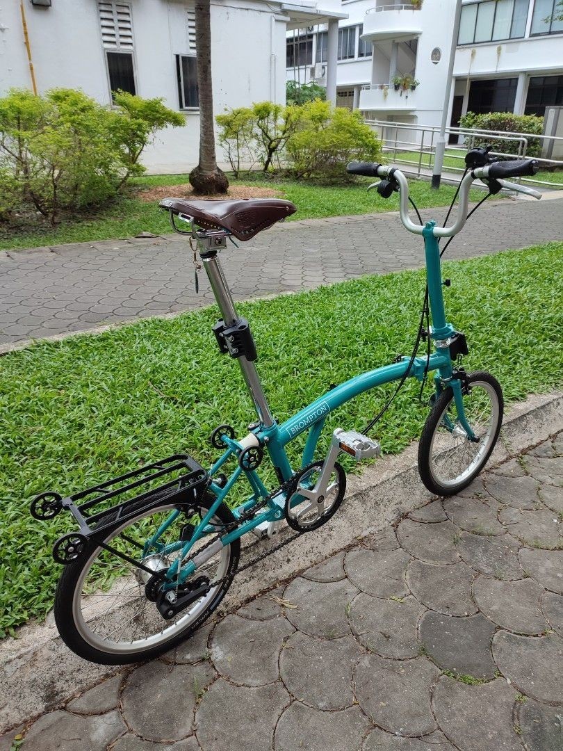 🎁Free Gift included Aceoffix CNC Rear Rack SR01 for Brompton Pikes ...