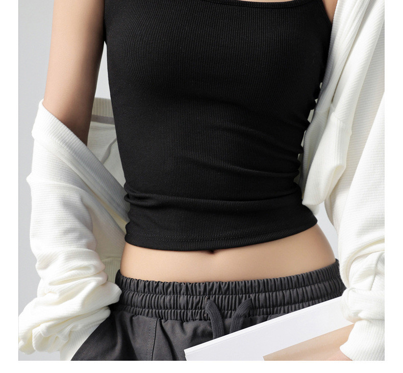 Elastic Hot Sale Spaghetti Strap Women Tank Top Summer Korean Female ...