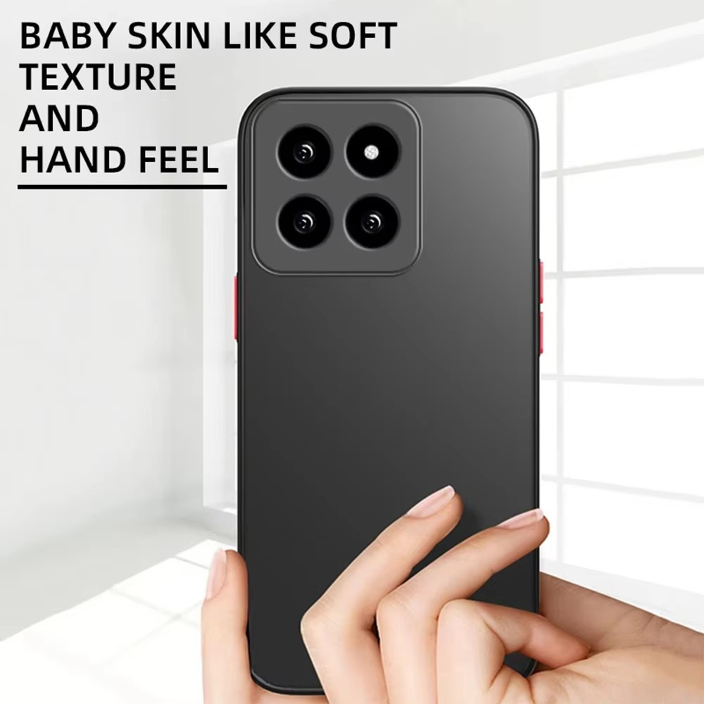 DOINK Cover Custodia per Xiaomi Mi 11T / 11T PRO, Case Armor PC+TPU Rugged Antiurto Cover con Cavalletto - Grigio