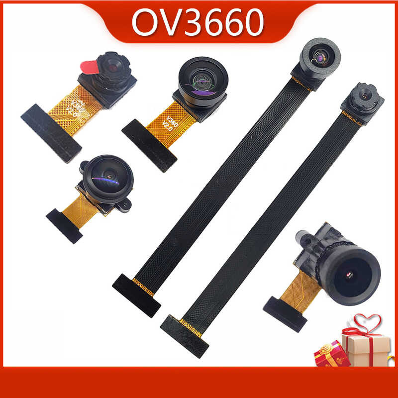Camera OV3660 Module for ESP32 K10 STM DVP 24 Pin 21MM 28MM Length HD ...