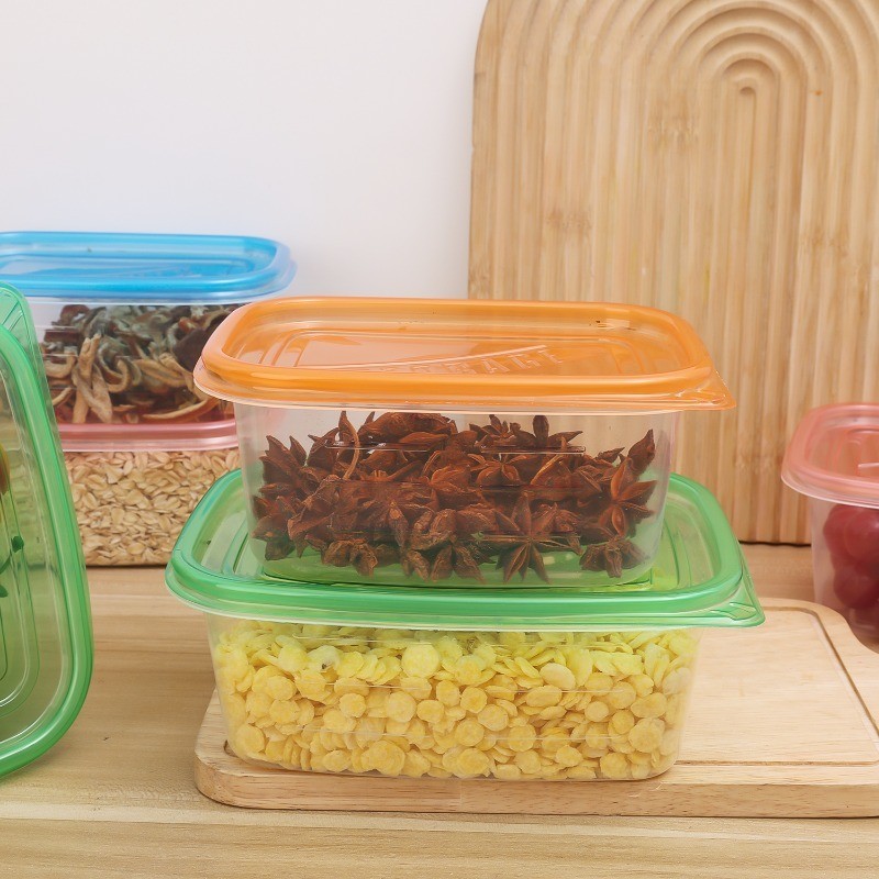 20Pcs Clear Plastic Box - Take out Container - Sealed Crisper with Lid ...