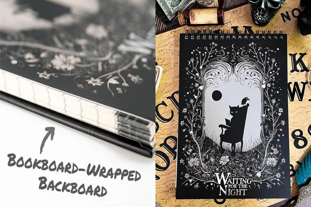 [yanyujiace] Gothic Style Notebook Gothic Notebook Dark Gothic ...