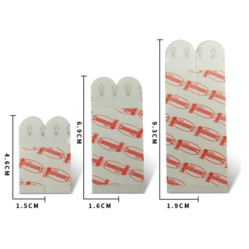 S/M/L Command Strips Refill Strips Non-trace Picture Hanging Hook ...