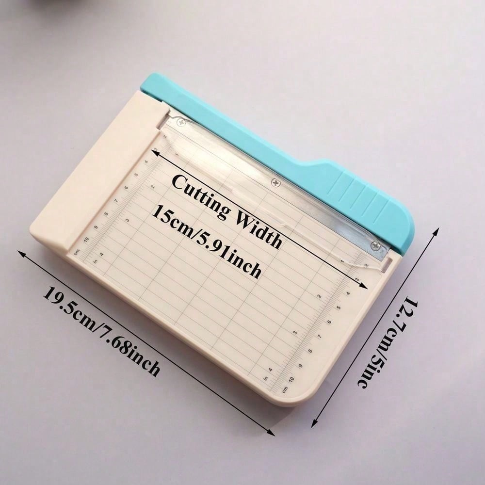 Mini Paper Trimmer Guillotine with Grid Line and Scale Design, Cutting ...