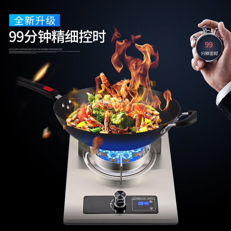 🇸🇬 SG STOCK Stainless Steel Single Gas Stove | 5.2kW Powerful Burner ...