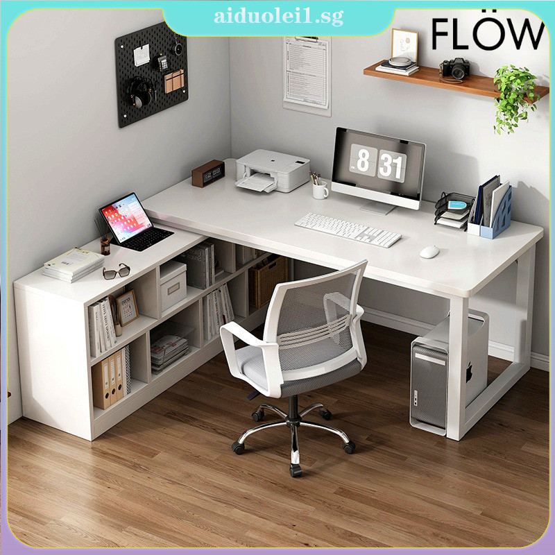 aiduolei1.sg Multifunction Computer Table Bold L Shape Table ...