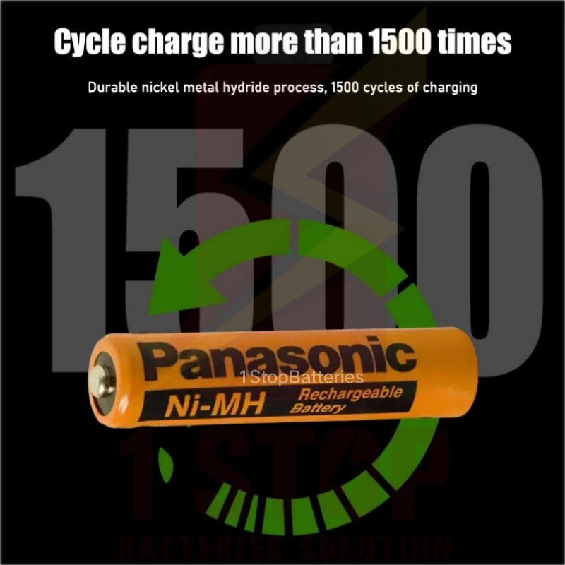 2 Batterie JCB Ricaricabili AAA 650mAh NiMH - Precaricate Per Telefoni Gigaset E Cordless