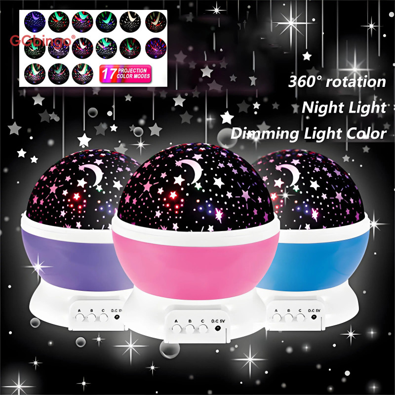 LED Night Lamp Projector Starry Sky Light Projection Night Light ...