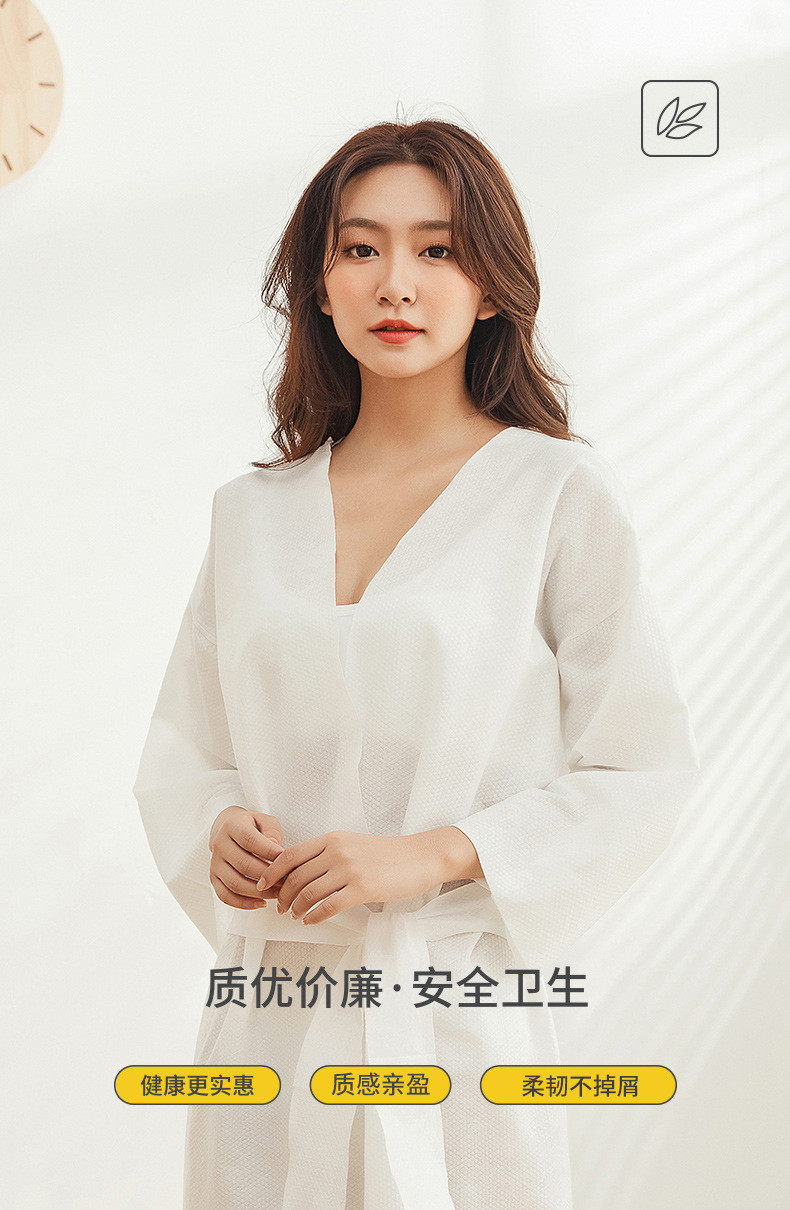 Business Trip Disposable Hotel Bathrobe Portable Long Thick Japanese ...