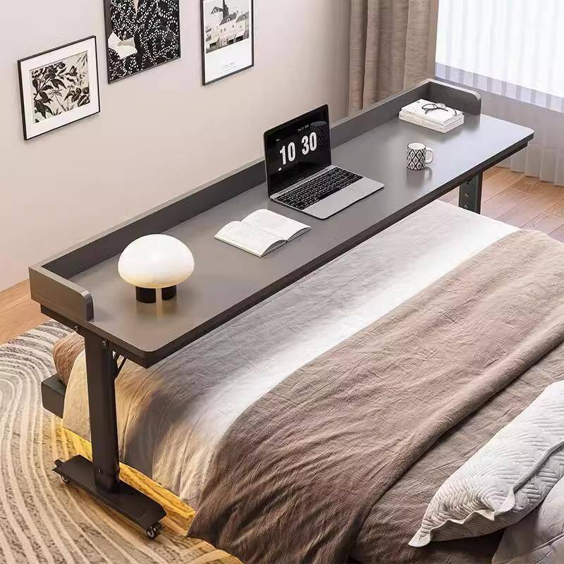 Adjustable Table Liftable Bedside Table Movable Lazy Cross-bed Table ...