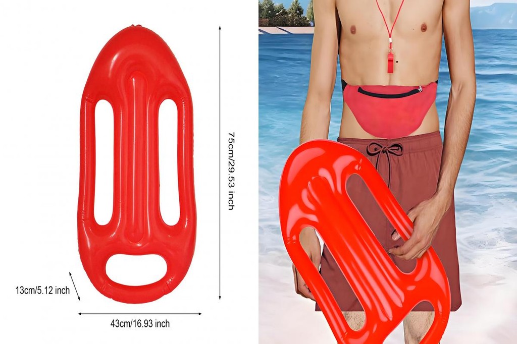 [Re] Mini Floating Plate Pool Float Rescue Lifeguard 3 Handle Swimming ...