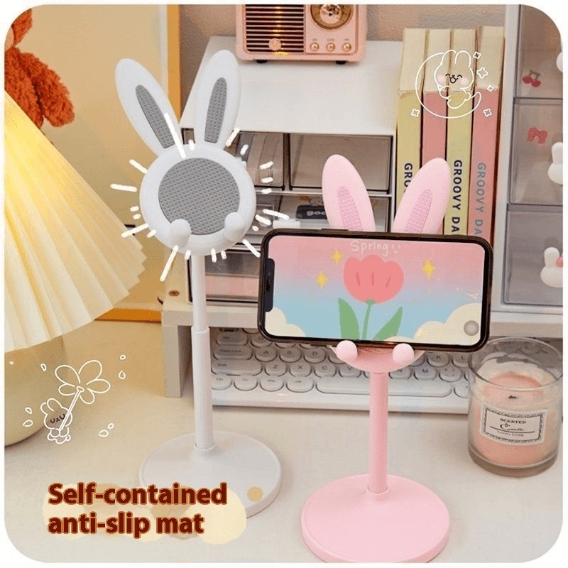 Mobile Phone Stand Desktop Lift Drama Desk Girl Heart Cute Cartoon ...