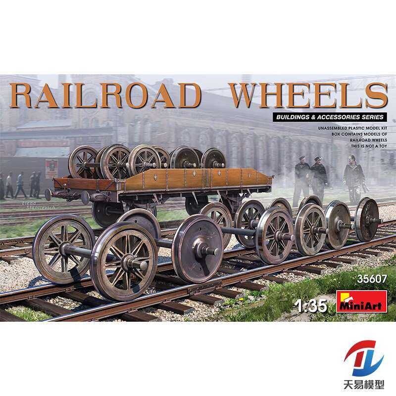 Miniart 1/35 Train Wheel Set Construction Scene 35607 | Shopee Singapore