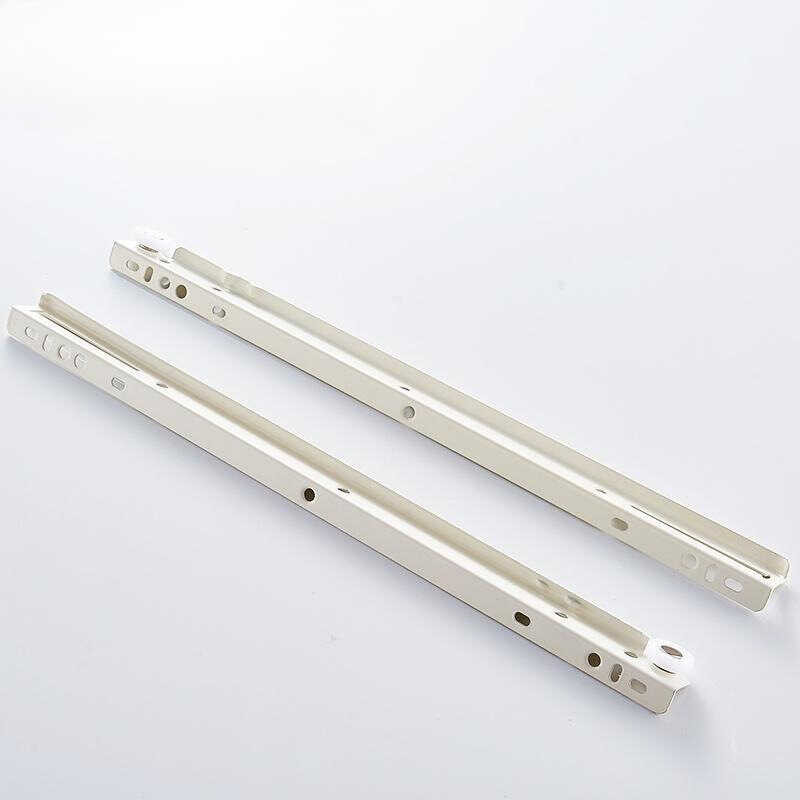 Two Section Guide Rail Drawer Rail Slide Rail Thickened Computer Desk ...