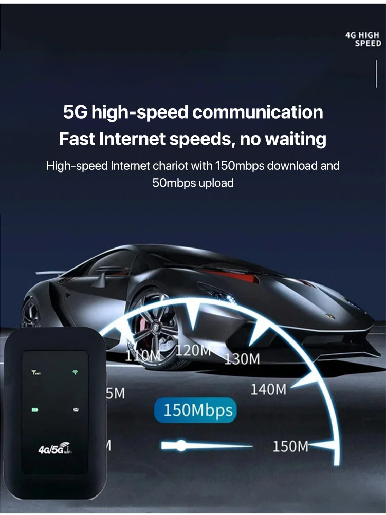 🎈HOT SALE🎈5G Portable Wifi Wireless Mobile Mini Router/Fast Stable ...