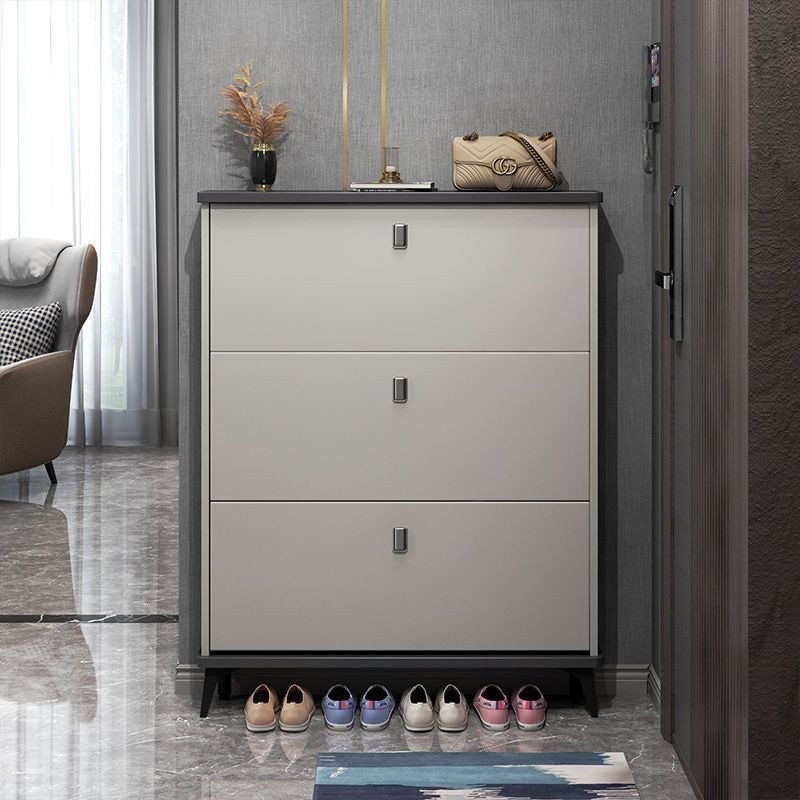 Light Luxury Ultra-thin Flip Shoe Cabinet Home Door Exterior Corridor ...