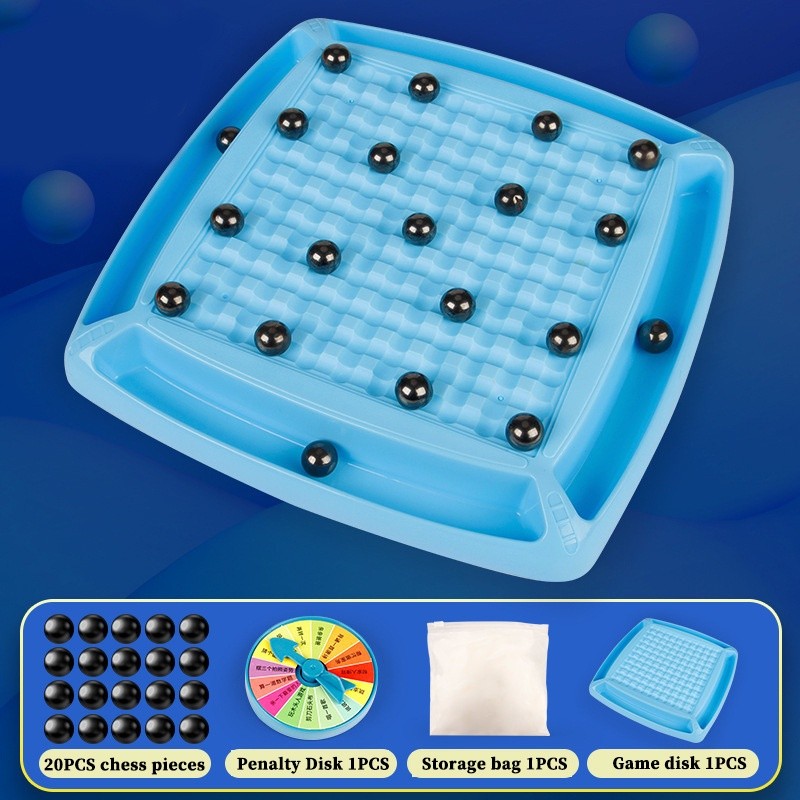 Parent-Child Family Game Magnetic Chess Board Game Induction Chess ...