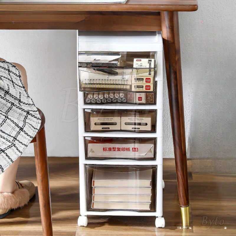 Byto Office Drawer Storage Cabinet Removable Multi-layer File Cabinet ...